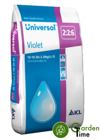 Удобрение Universol Violet 10+10+30+3MgO+Te (ICL), 20 г  2349 фото