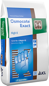 Добриво Osmocote High K (Осмокот Хай К) NPK 12-7-19+TE (5-6м) (ICL), 25 кг 2168 фото