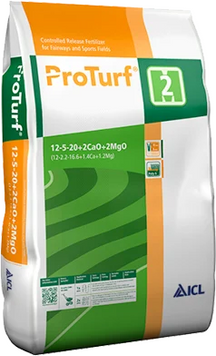 Добриво для газонів літо-осінь Pro Turf 12-5-20​+​2CaO​+​2MgO (2М), 25 кг 2864 фото