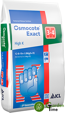 Удобрение Osmocote High K (Осмокот Хай К) NPK 12-7-19+TE (3-4м) (ICL), 100 г 2162 фото