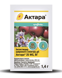 Інсектицид Актара (Syngenta), 1,4 г 71 фото