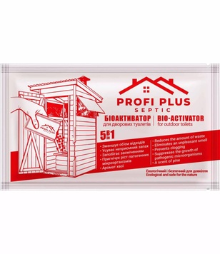 Біоактиватор для дворових туалетів Septic (Profi Plus), 25 г