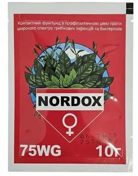 Фунгіцид на основі міді Нордокс (Nordox 75 WG), 100 г 2848/1 фото